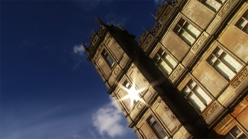 Sunny Day at Highclere Castle